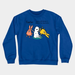 Rabbit rebirth Crewneck Sweatshirt